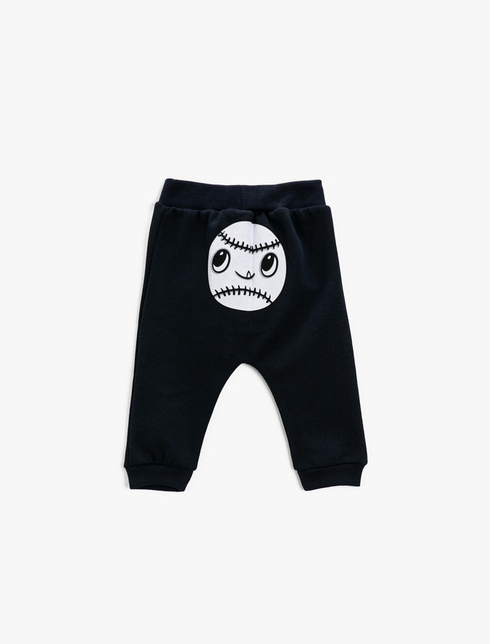 Erkek Bebek Beli Bağlamalı Eşofman Altı