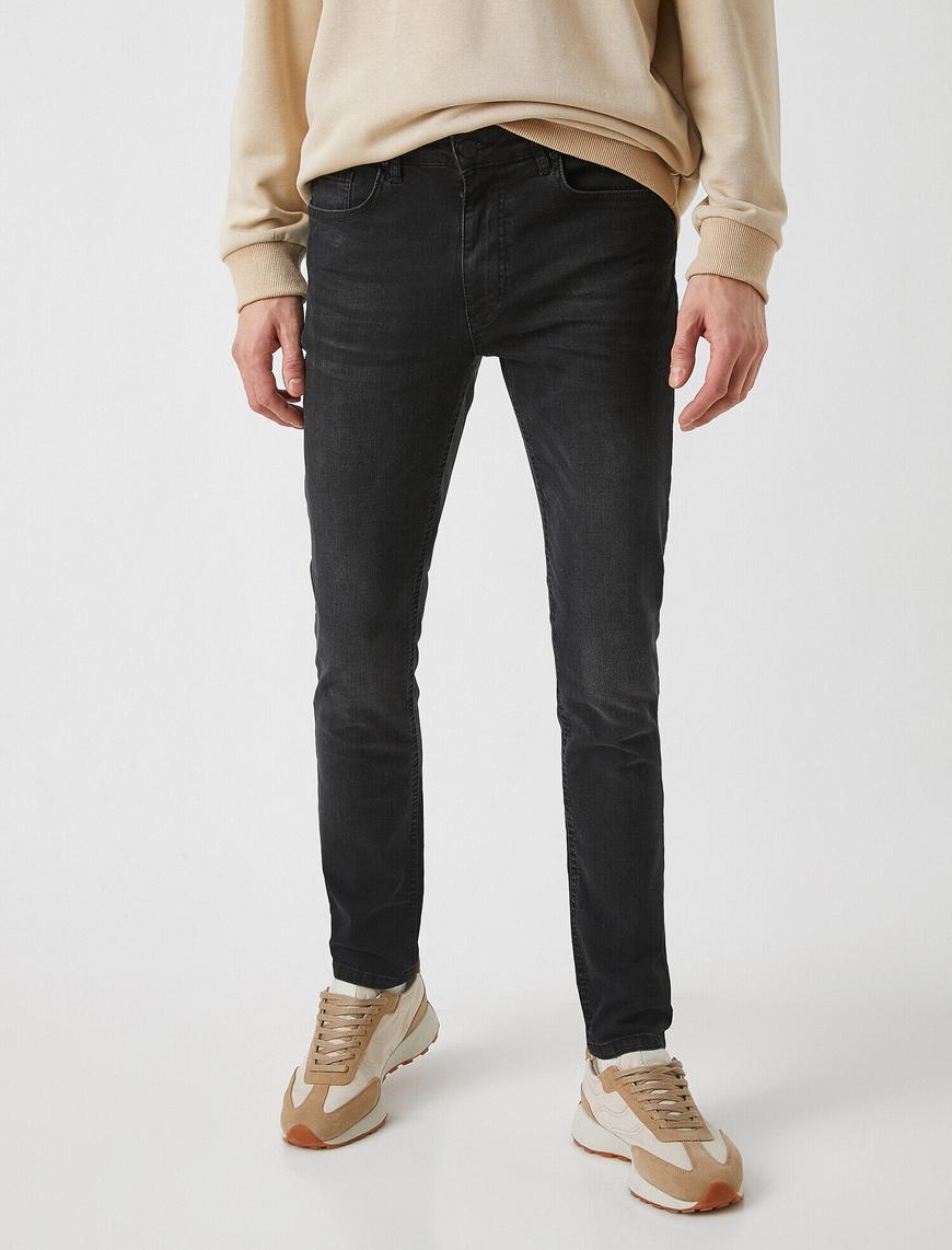   Slim Fit Kot Pantolon - Brad Jean
