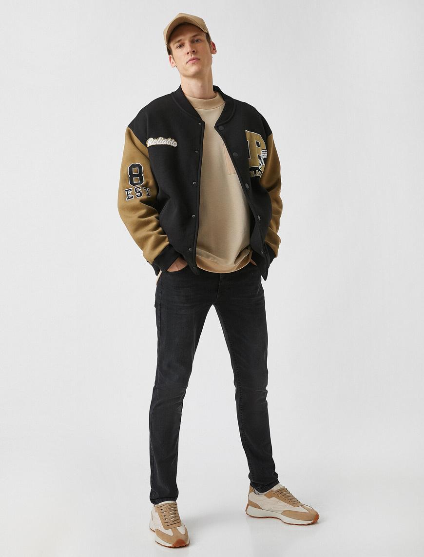   Slim Fit Kot Pantolon - Brad Jean