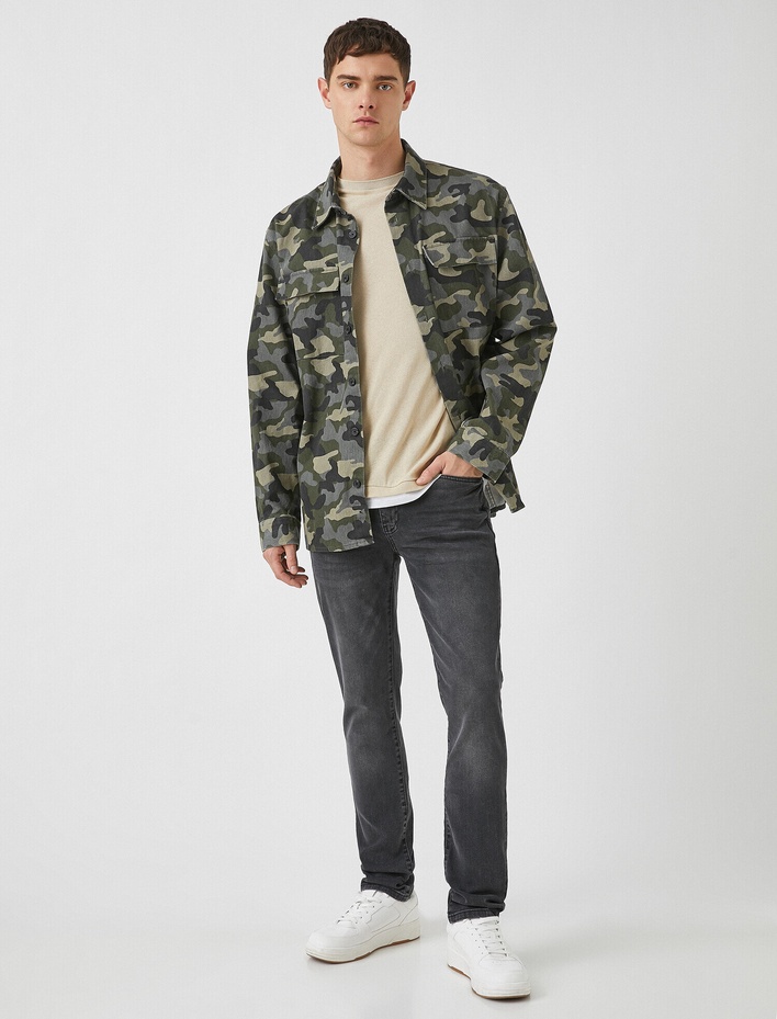  Slim Fit Kot Pantolon - Brad Jean