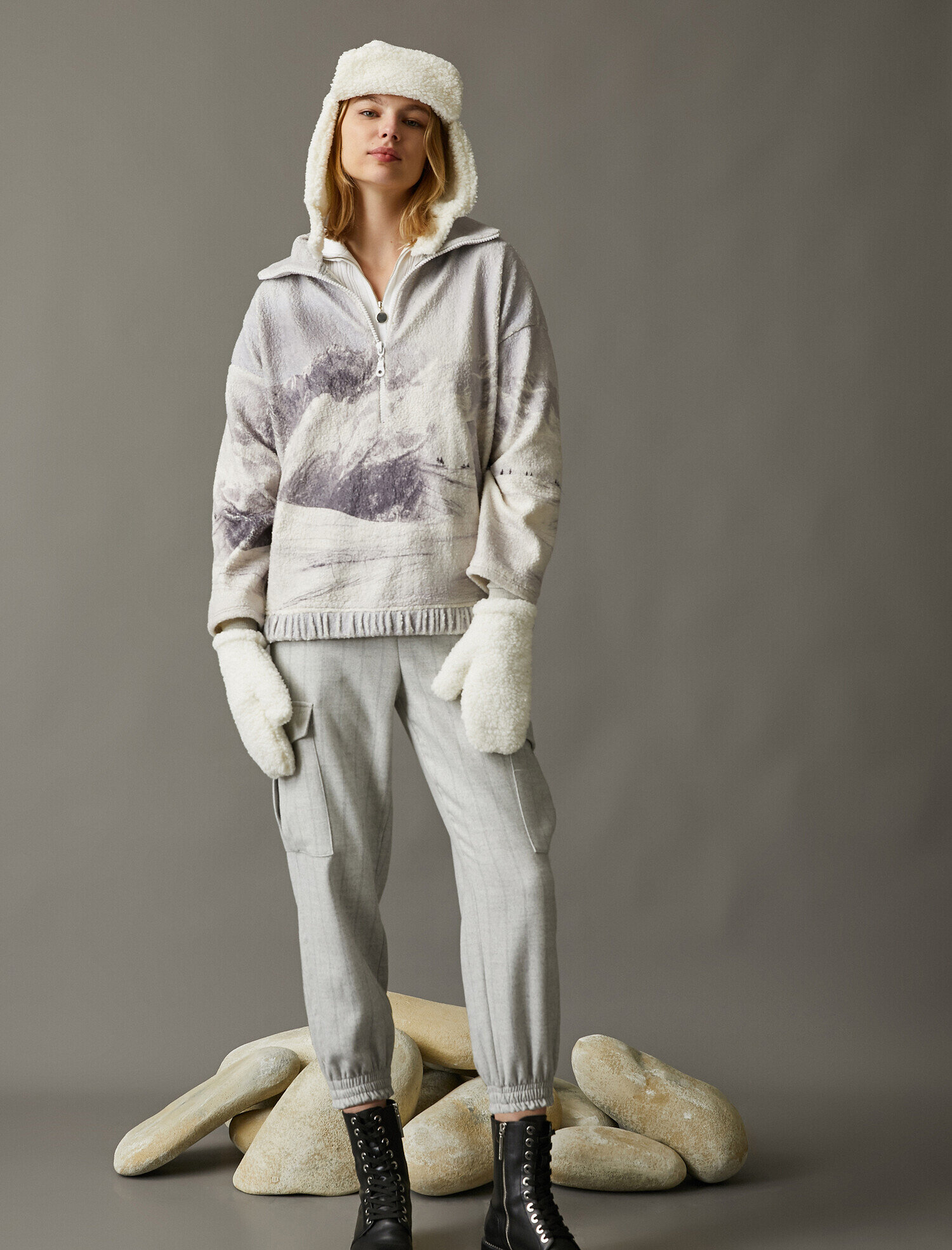   Kargo Cepli Jogger Pantolon