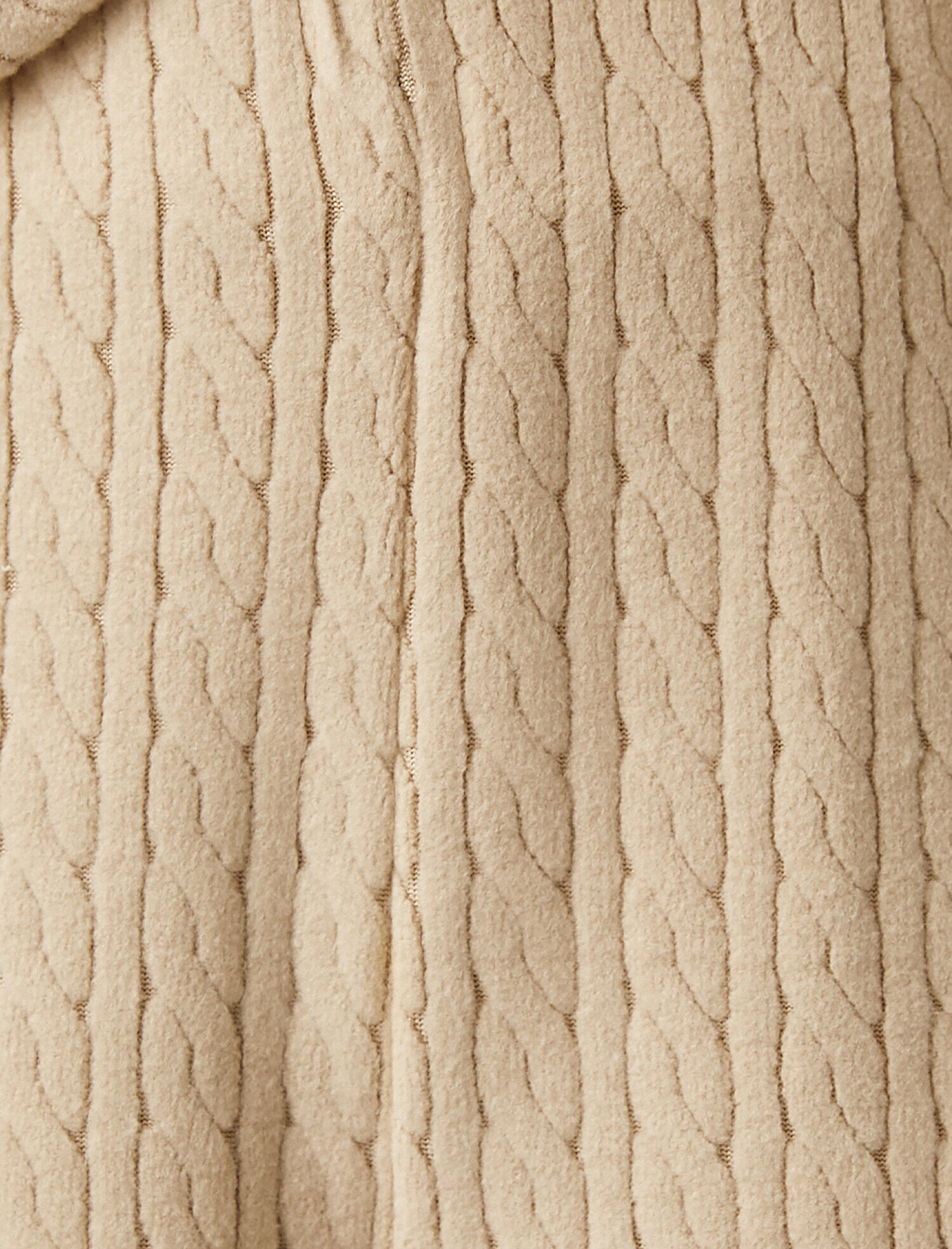   Örgü Desenli Geniş Paça Pantolon