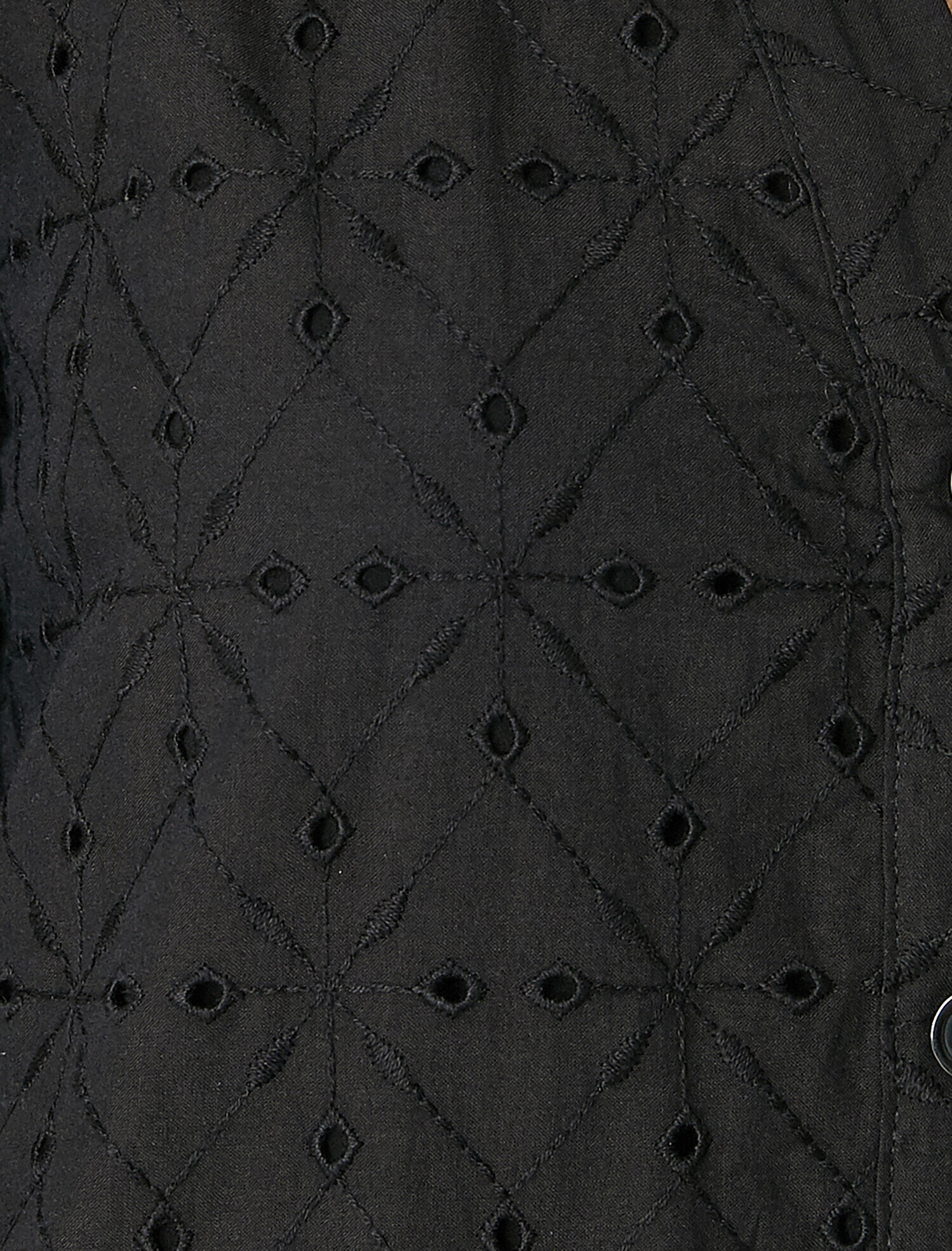   Fisto Fırfırlı Elbise V Yaka Midi Boy