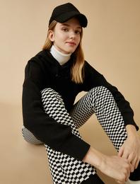 Kapüşonlu Triko Kazak