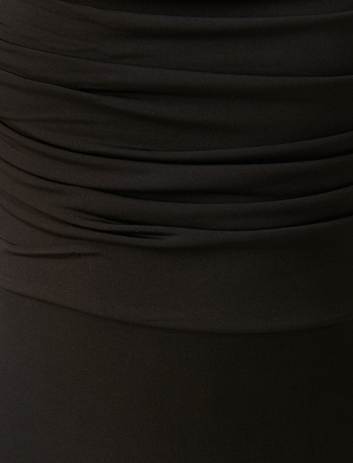   Arkadan Bağlamalı Midi Elbise