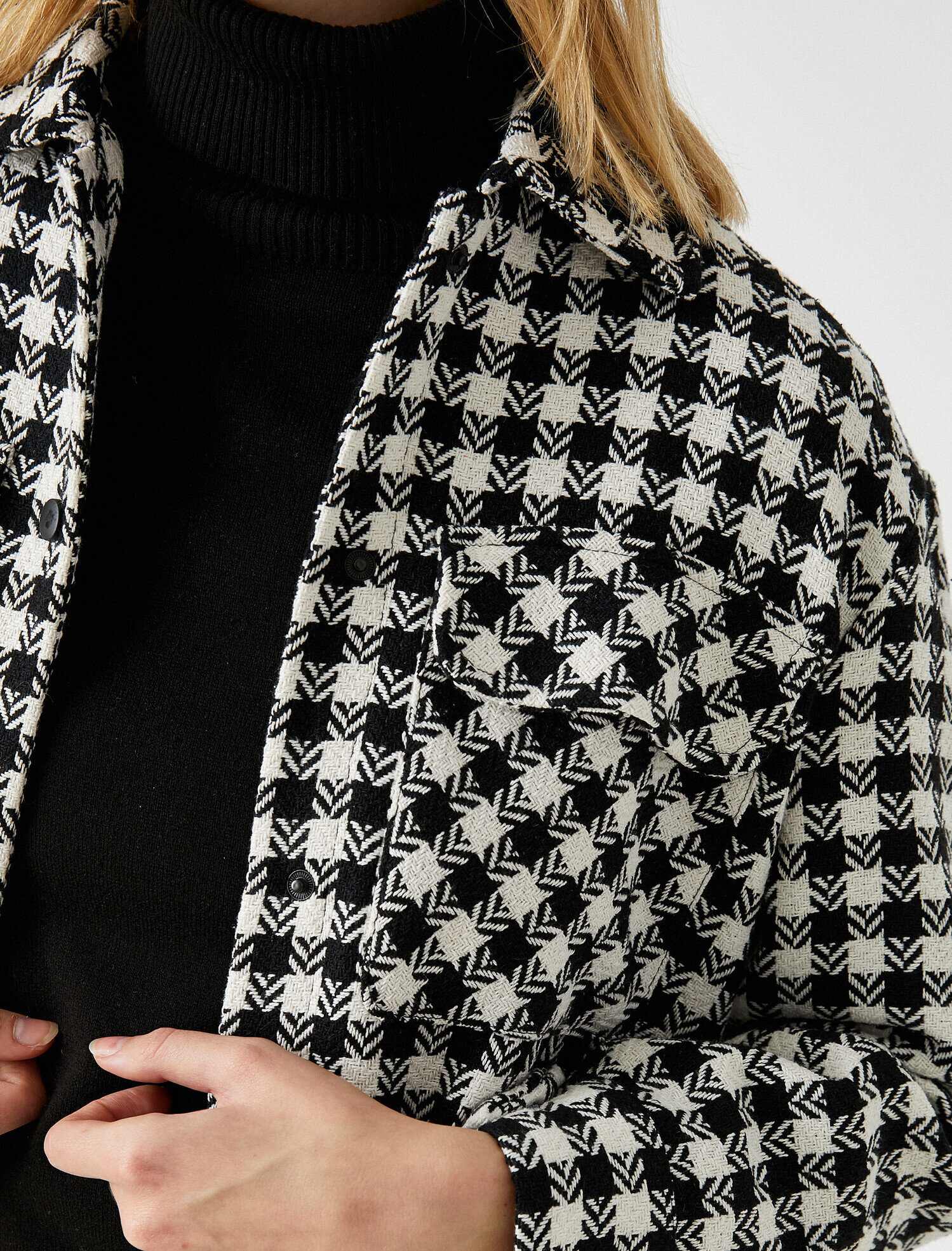   Kareli Gömlek Uzun Kollu