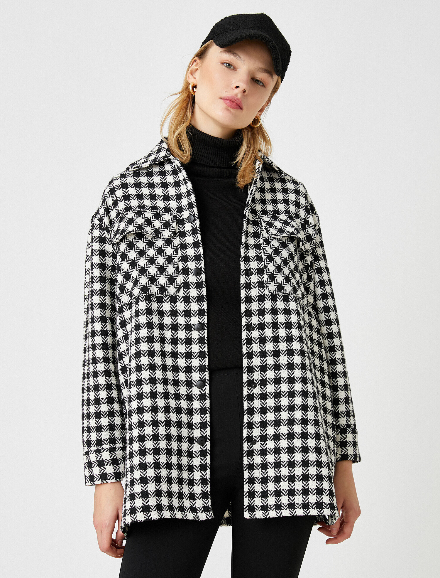   Kareli Gömlek Uzun Kollu