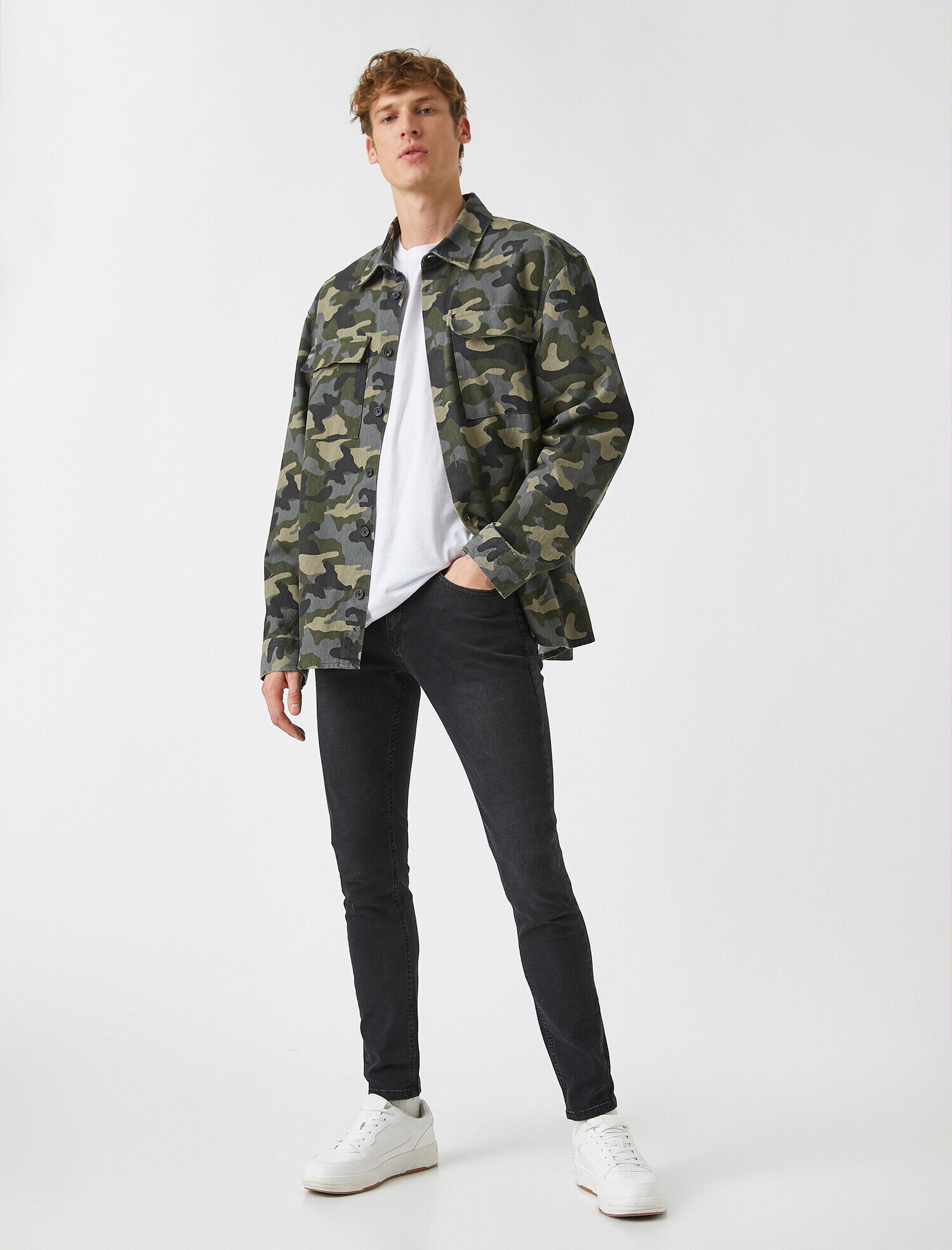   Skinny Fit Kot Pantolon - Michael Jean