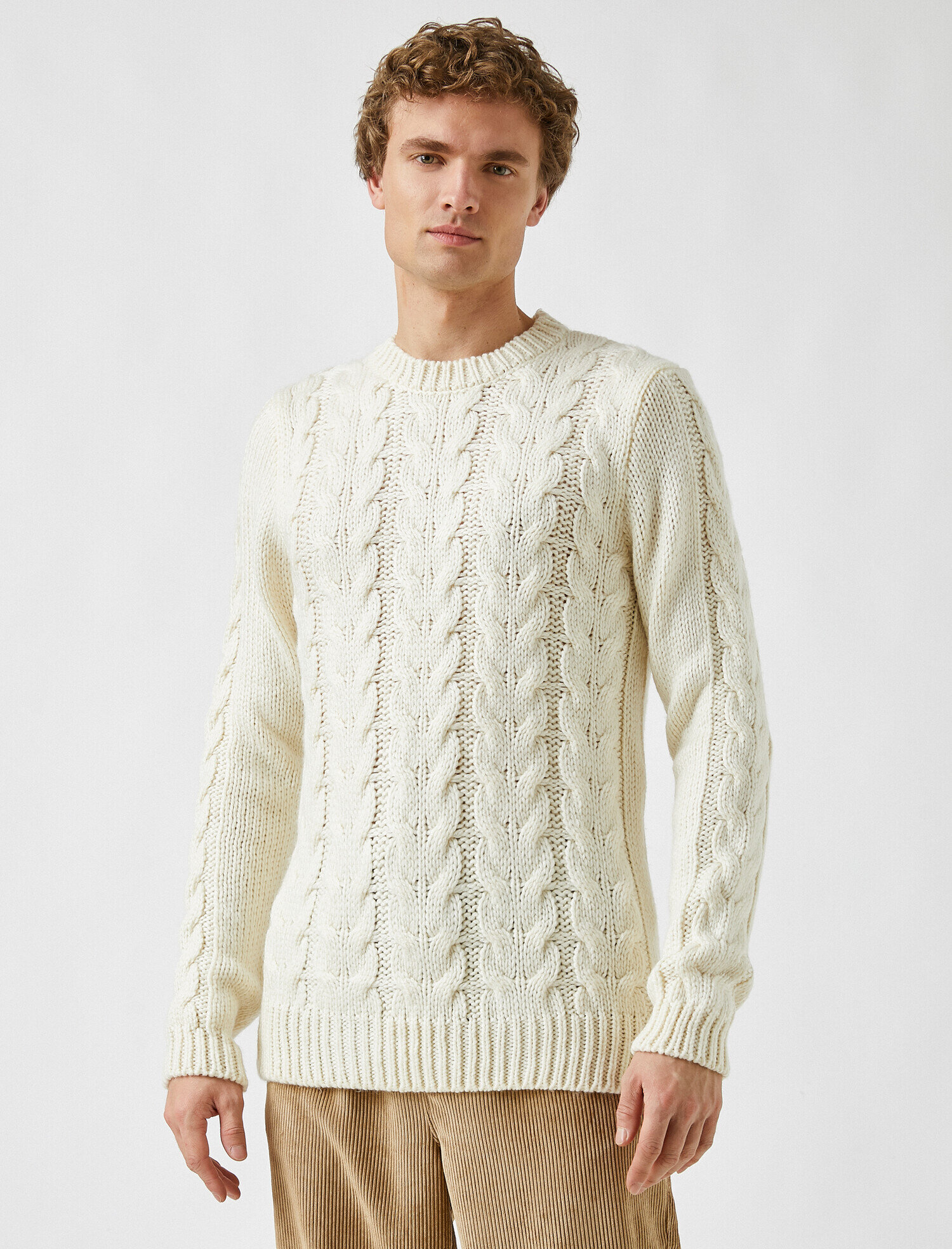   Örgü Desenli Kazak