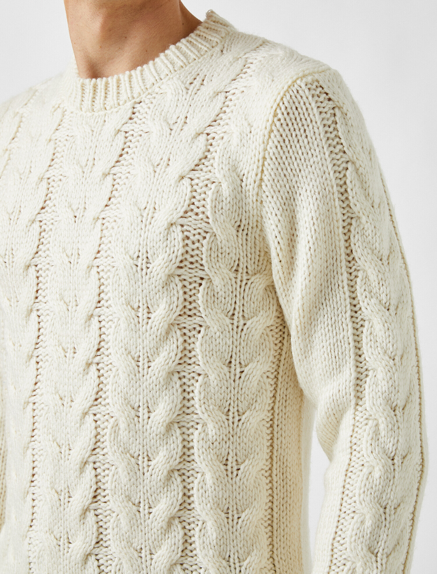   Örgü Desenli Kazak