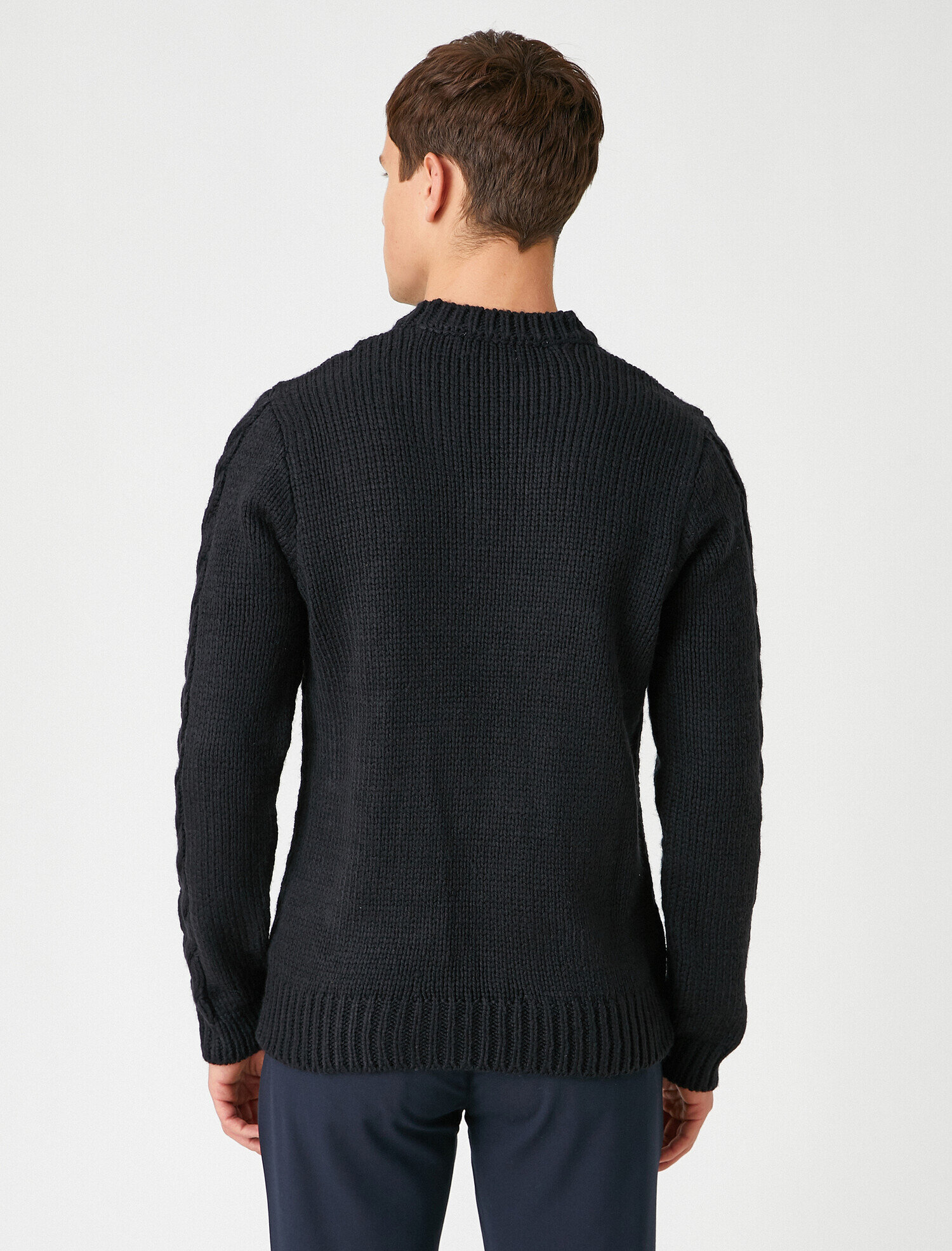   Örgü Desenli Kazak