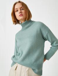 Balıkçı Yaka Triko Kazak