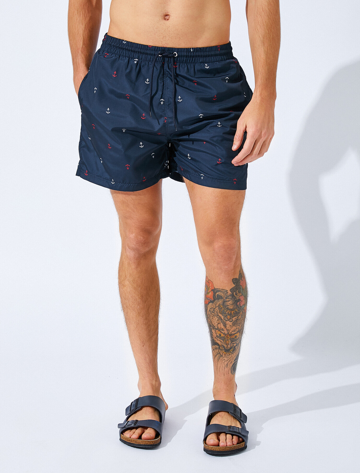   Deniz Şortu Desenli