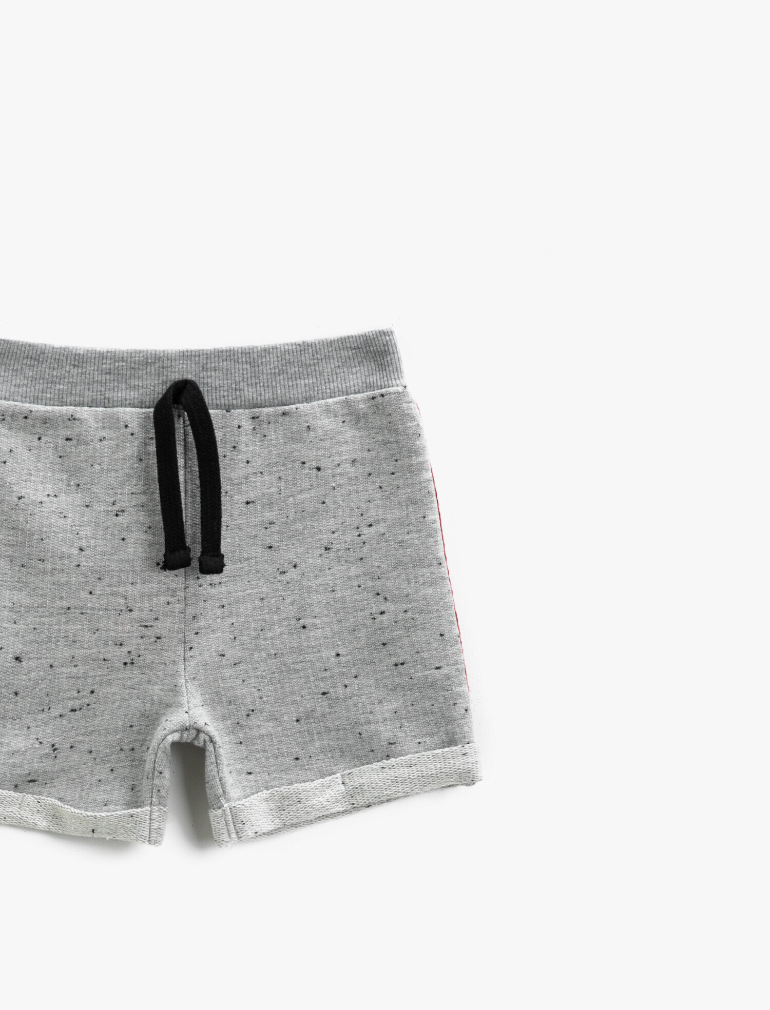  Erkek Bebek Belden Bağlamalı Şort Pamuklu