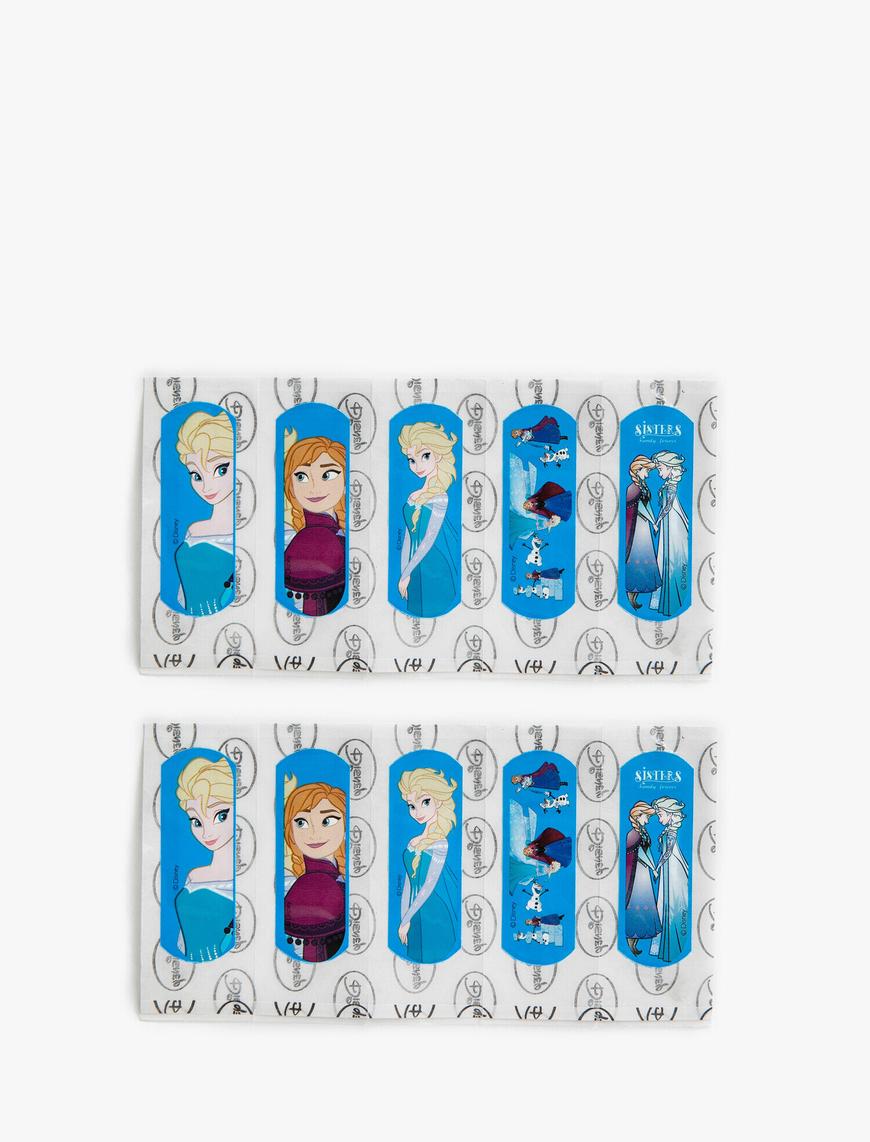  Kız Çocuk Frozen Lisanslı 10'lu Suya Dayanıklı Yara Bandı