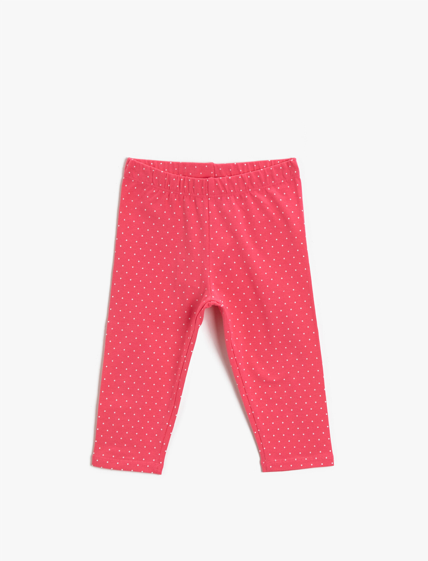  Kız Çocuk Puantiyeli Tayt Pamuklu