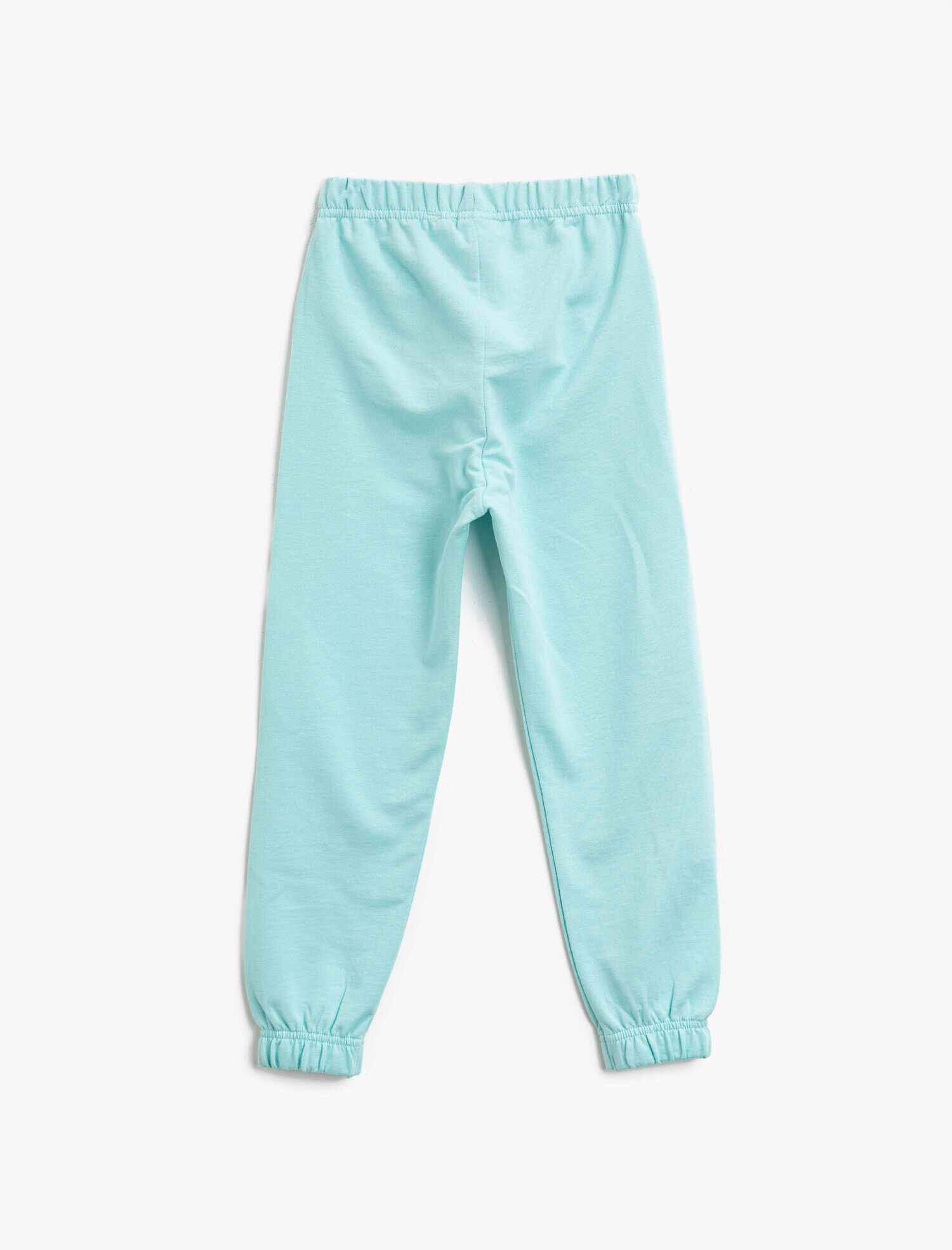  Kız Çocuk Pamuklu Beli Lastikli Basic Eşofman Altı