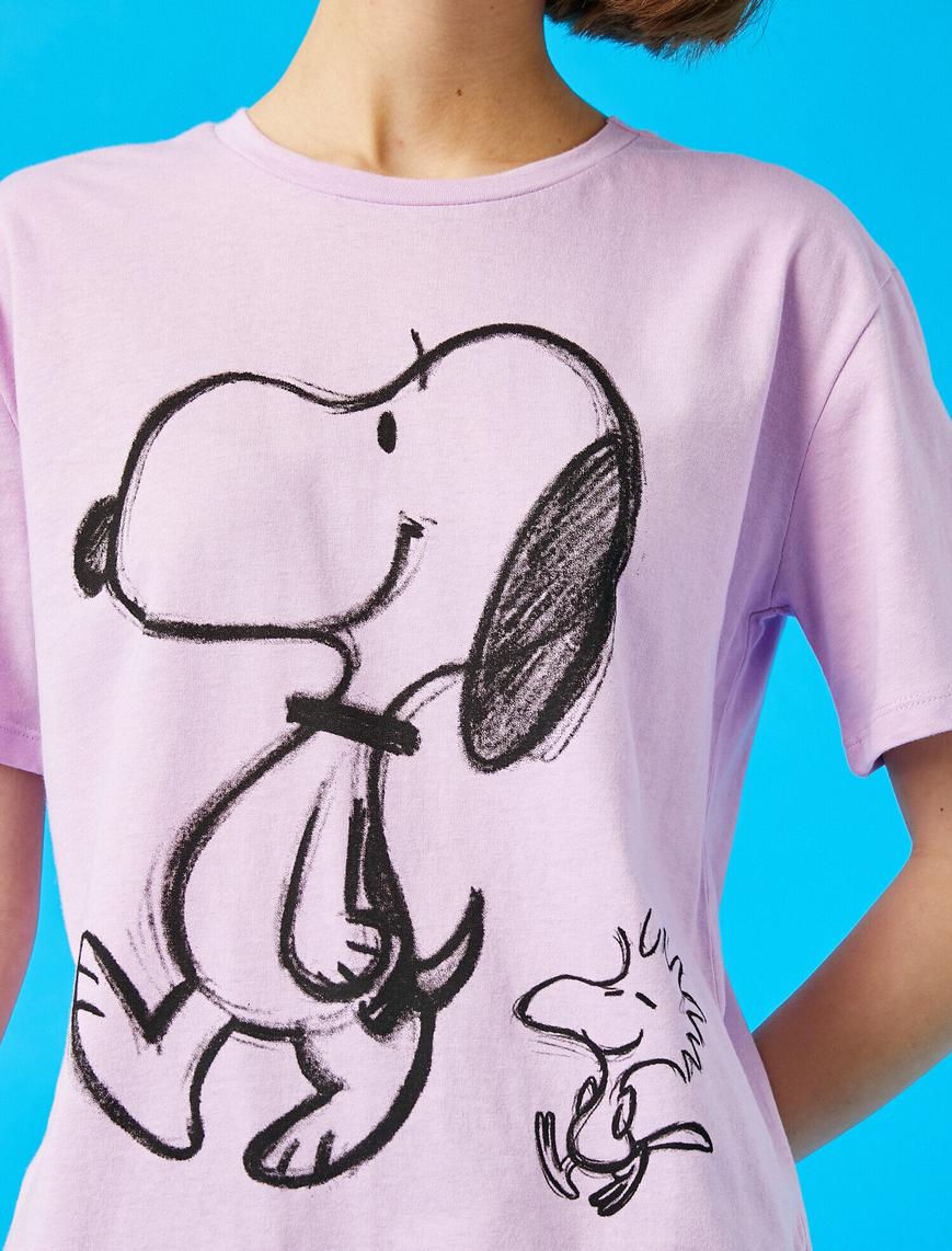   Snoopy Tişört Lisanslı Pamuklu