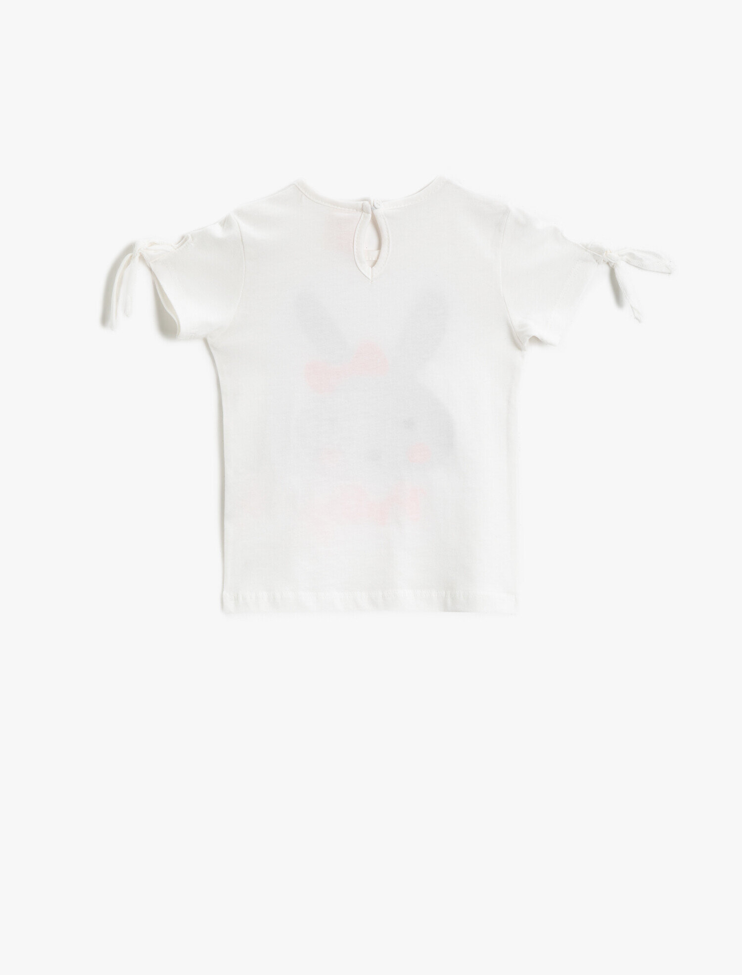  Kız Bebek Baskılı Tişört Pamuklu