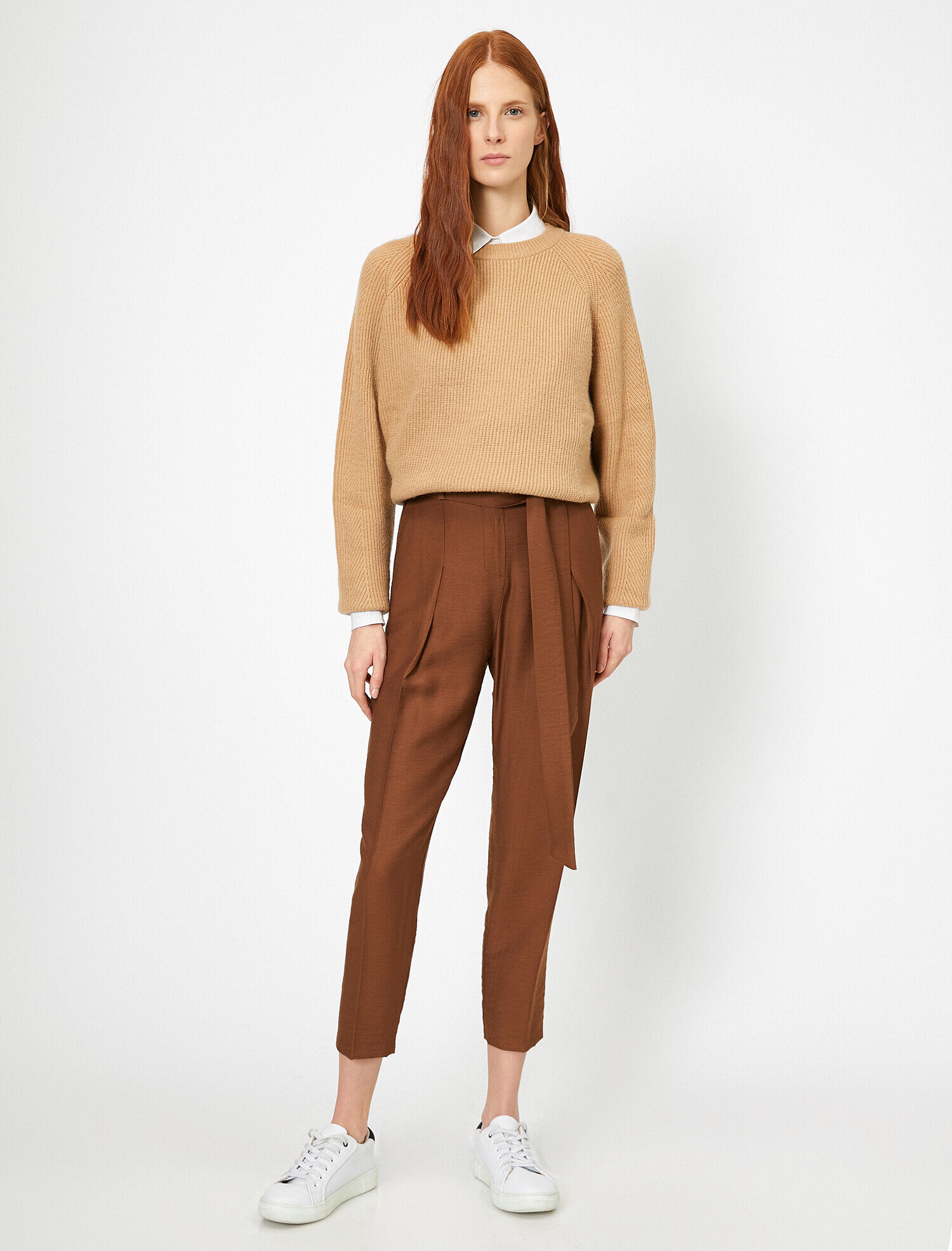   Beli Bağlamalı Pantolon