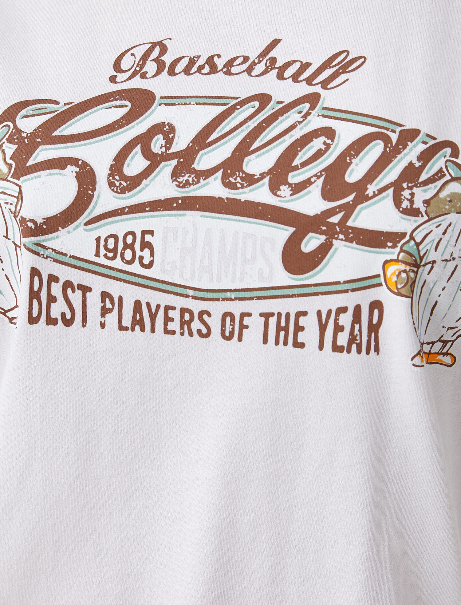   Yazılı Baskılı Tişört Pamuklu