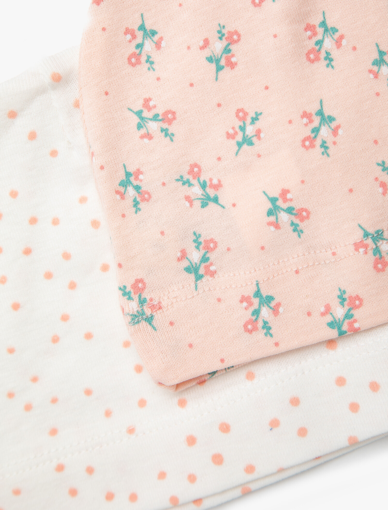  Kız Bebek Yenidoğan Bere Pamuklu Baskılı 2li