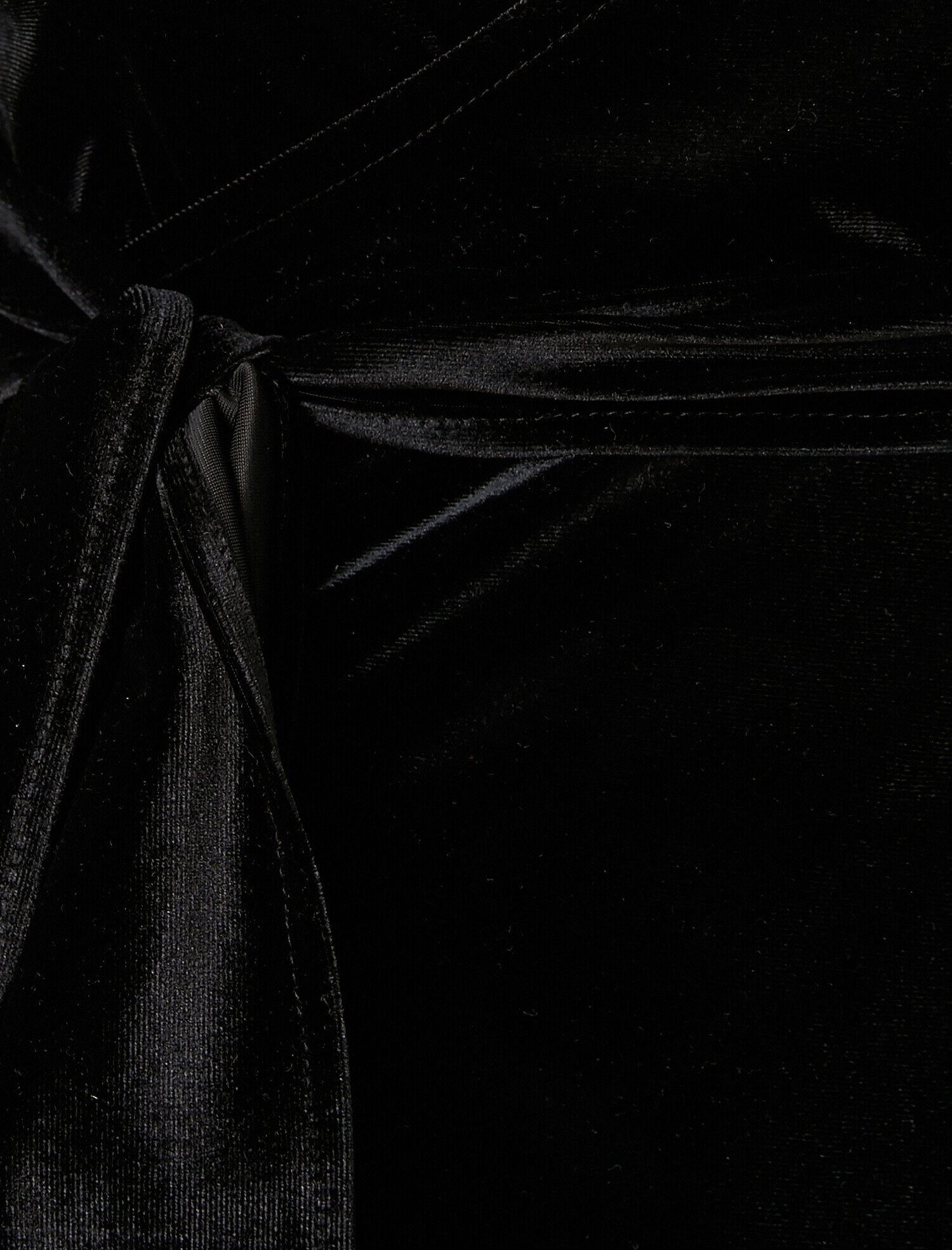   Kadife Abiye Bluz Uzun Kollu