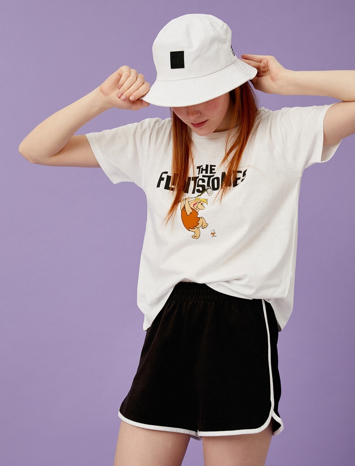  Çakmaktaşlar Tişört Lisanslı Pamuklu