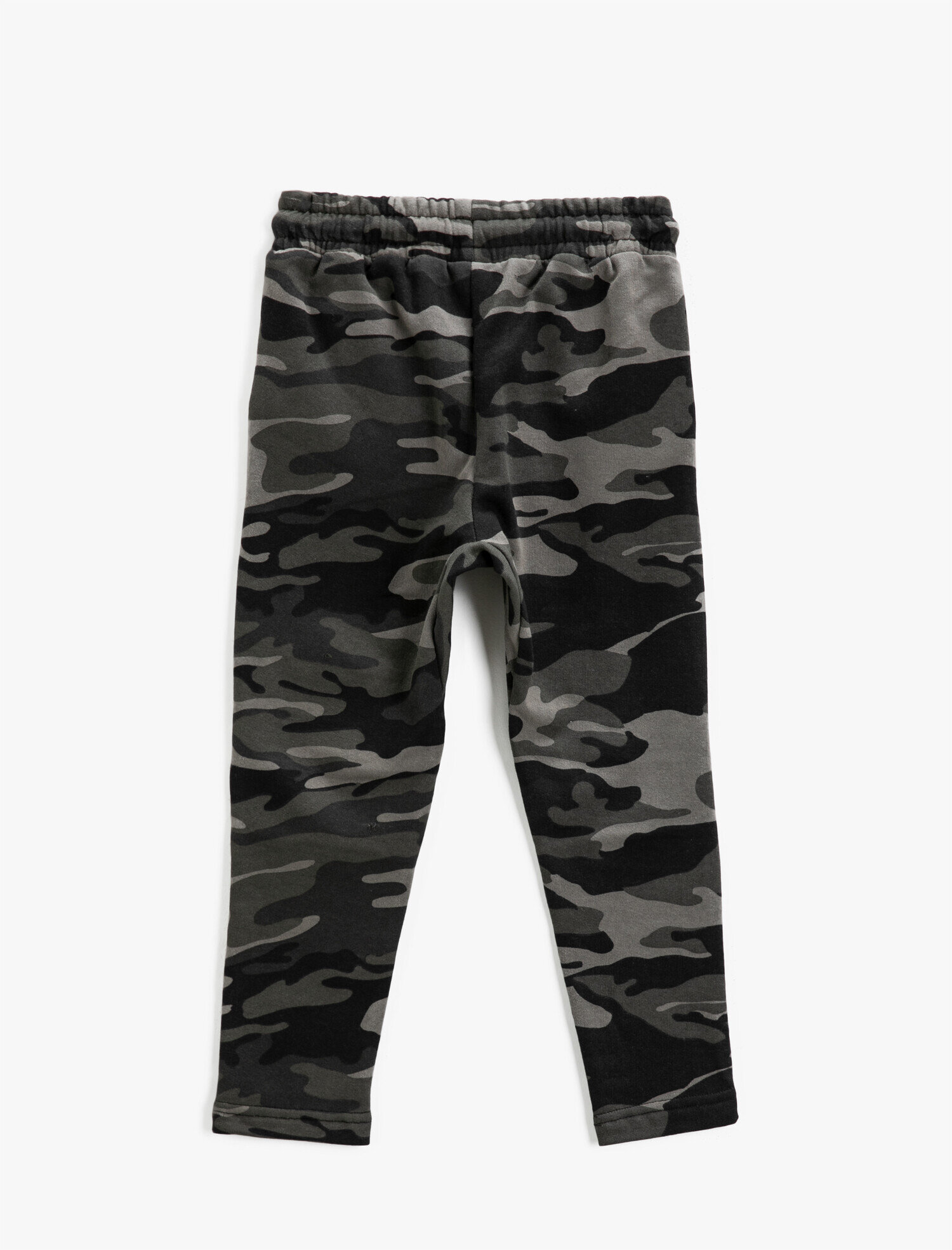  Erkek Çocuk Kamuflaj Desenli Eşofman Altı Pamuklu