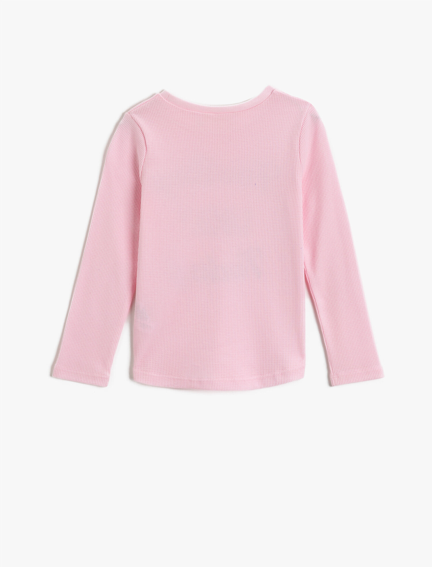  Kız Çocuk Slogan Baskılı Tişört Pamuklu