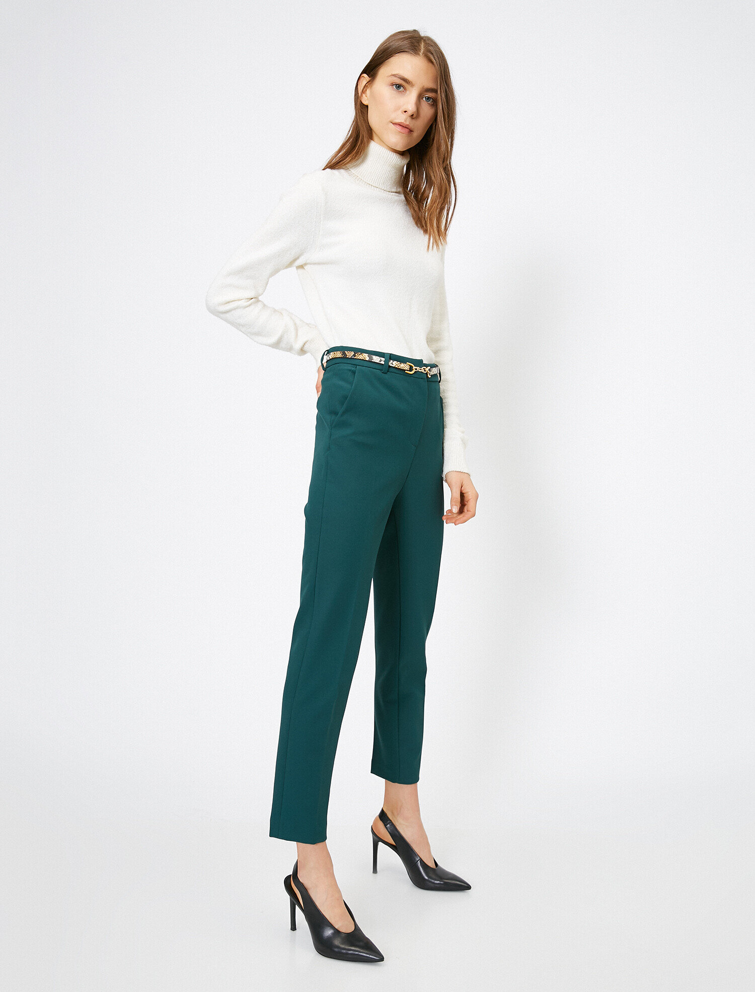   Cep Detaylı Pantolon