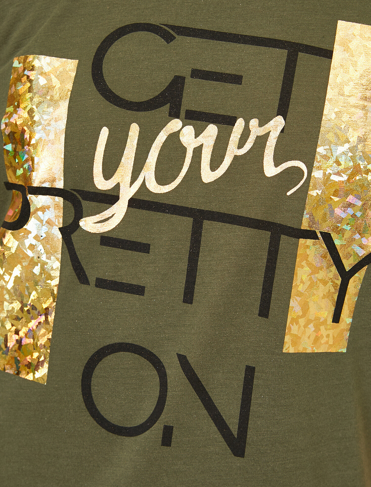 Yazılı Baskılı Tişört