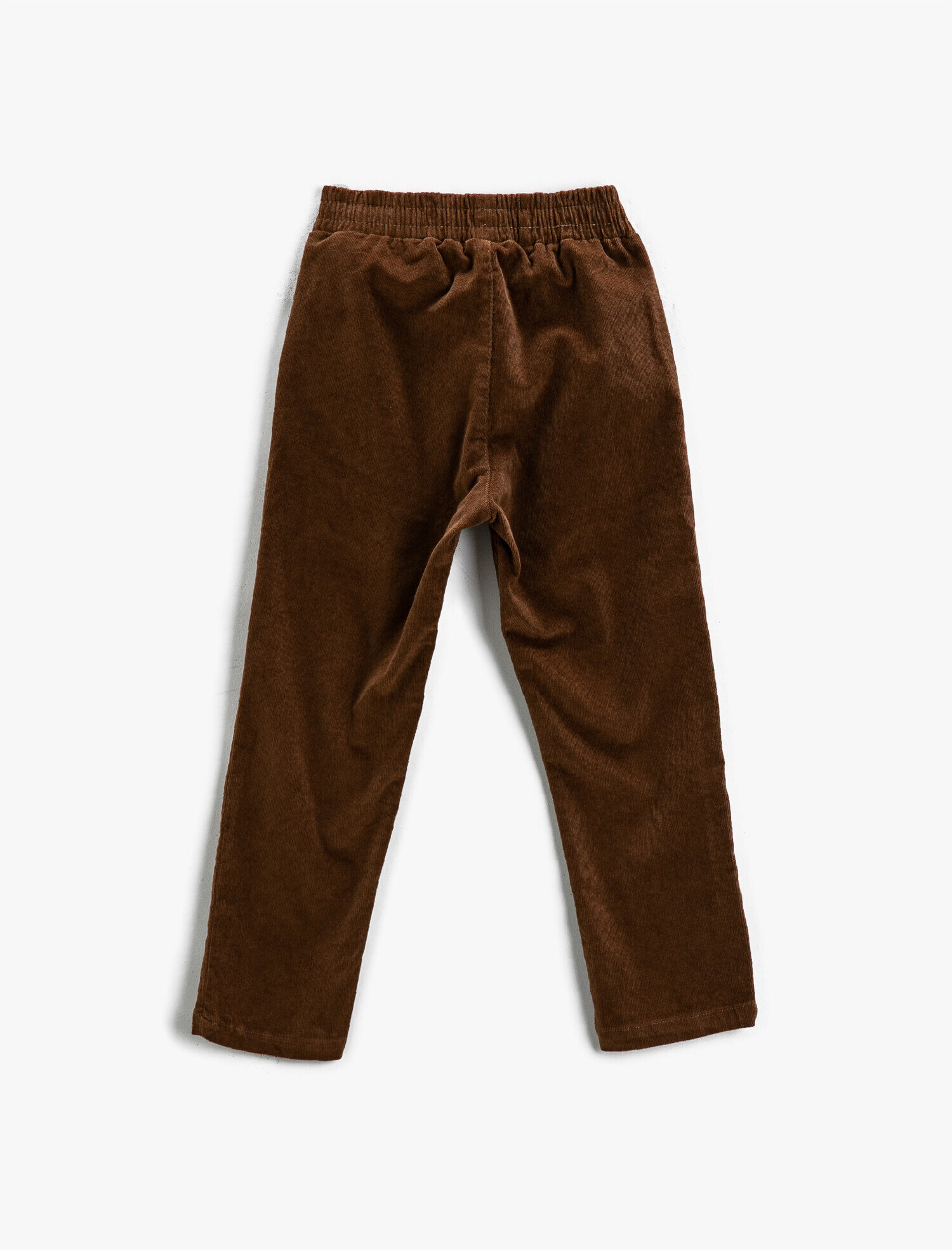  Erkek Çocuk Kadife Pantolon Beli Bağlamalı Cepli Pamuklu