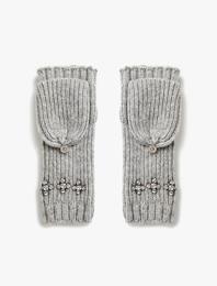 Taş Detaylı Eldiven