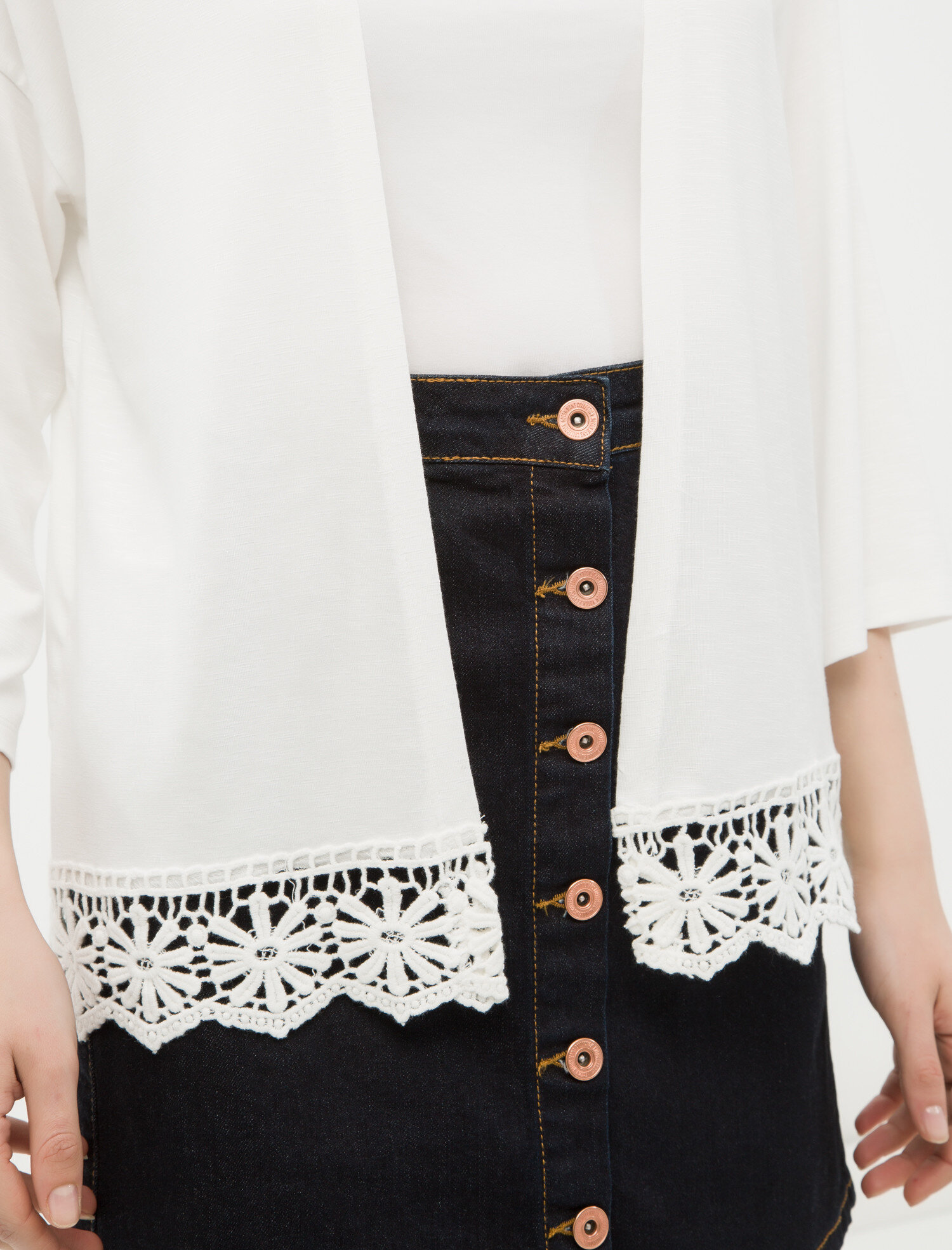   Dantel Detaylı Bolero