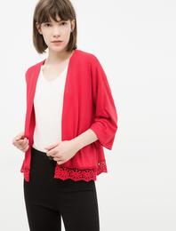 Dantel Detaylı Bolero