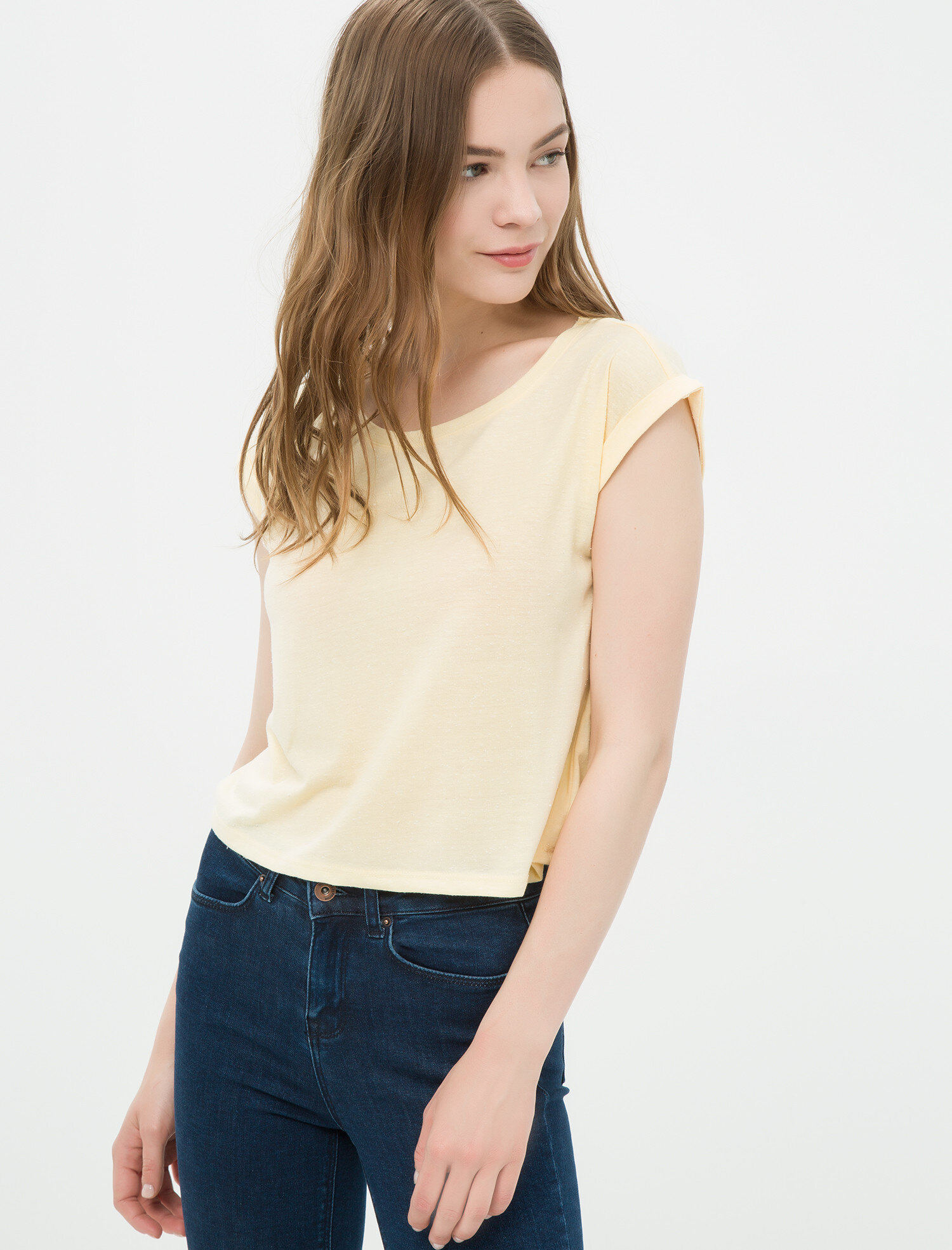   Bisiklet Yaka Tişört