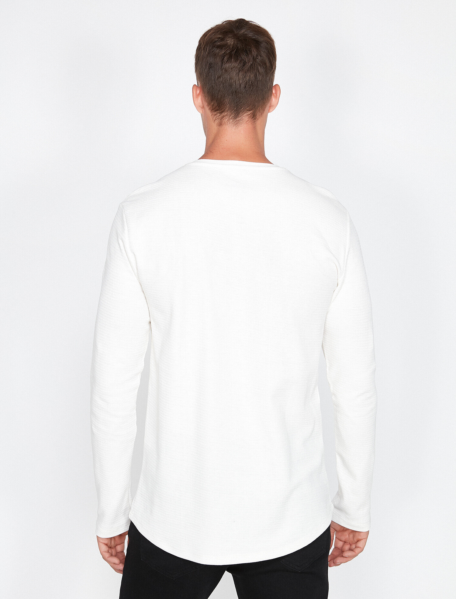   Bisiklet Yaka Tişört