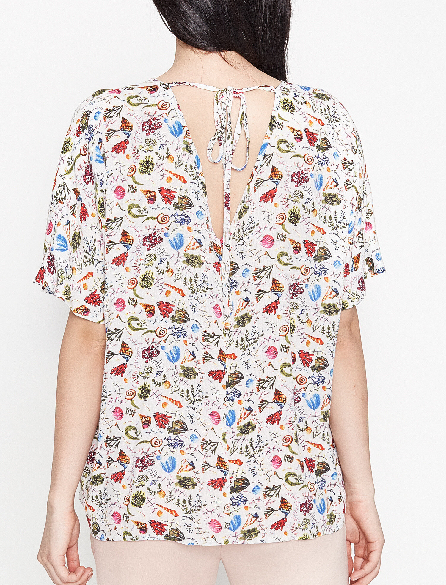   Koton Plus Desenli Bluz