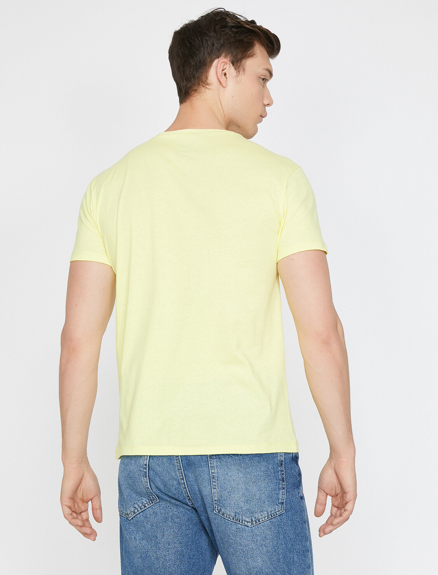   Baskılı Tişört Kısa Kollu