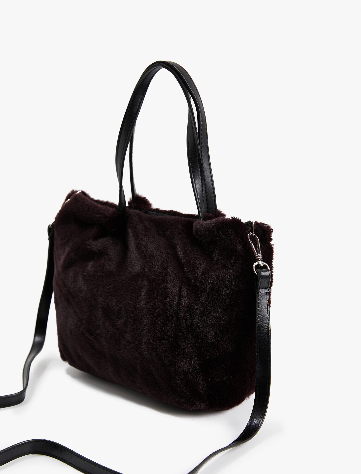 Kadın Pelüş El Çantası