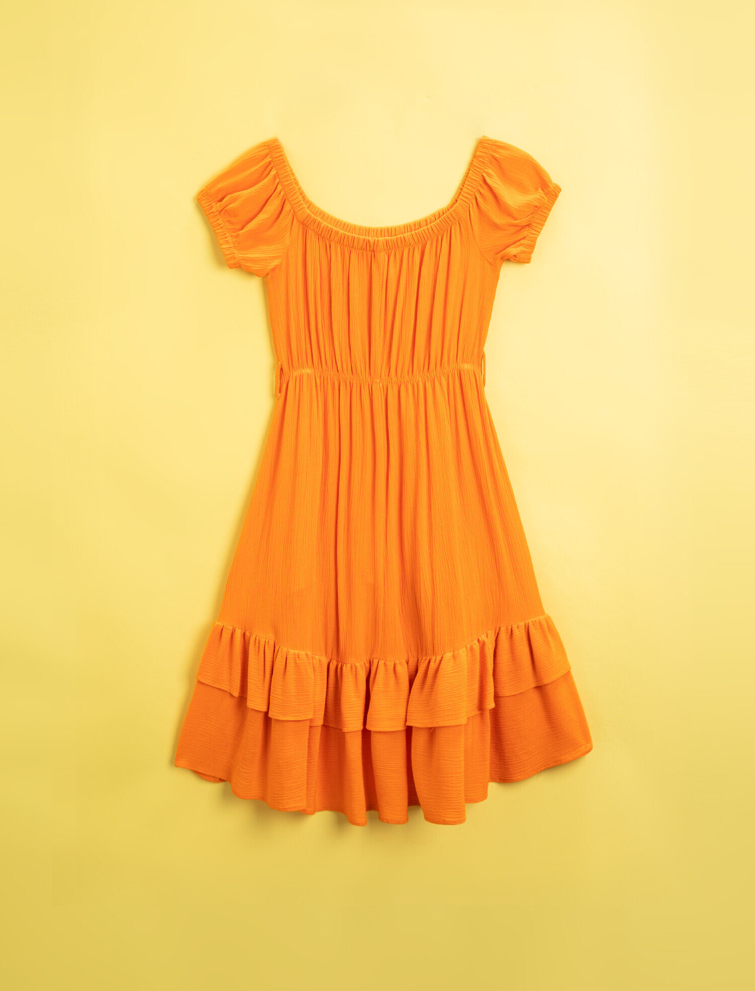  Kız Çocuk Kısa Kollu Elbise