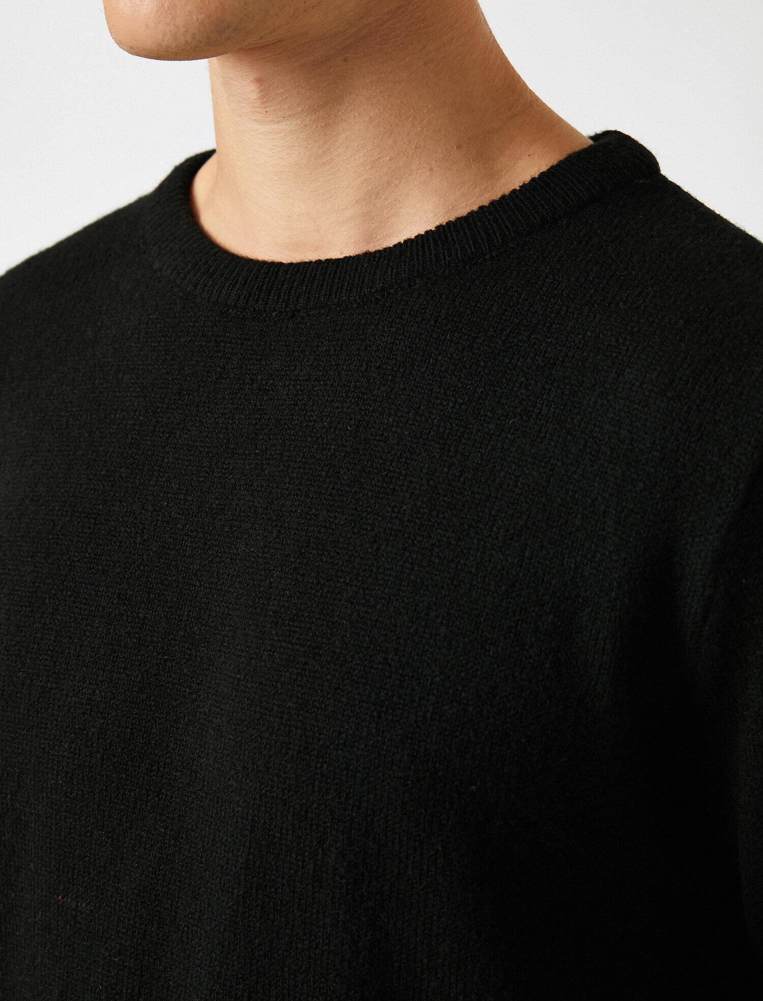   Bisiklet Yaka Uzun Kollu Triko Kazak