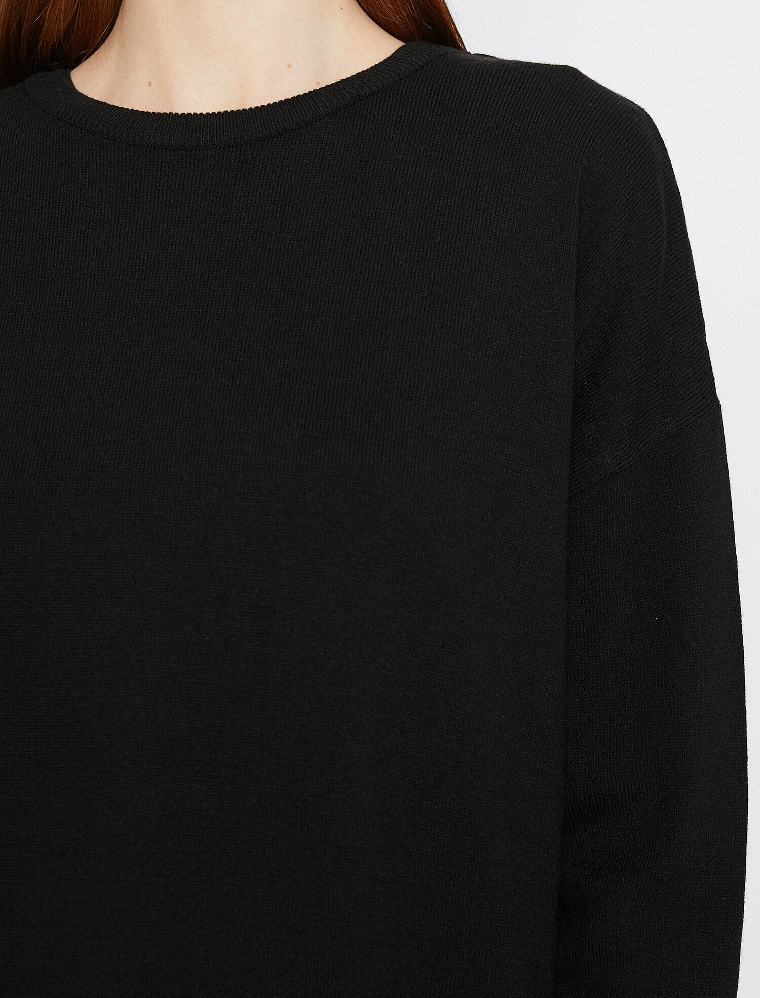   Bisiklet Yaka Triko Kazak