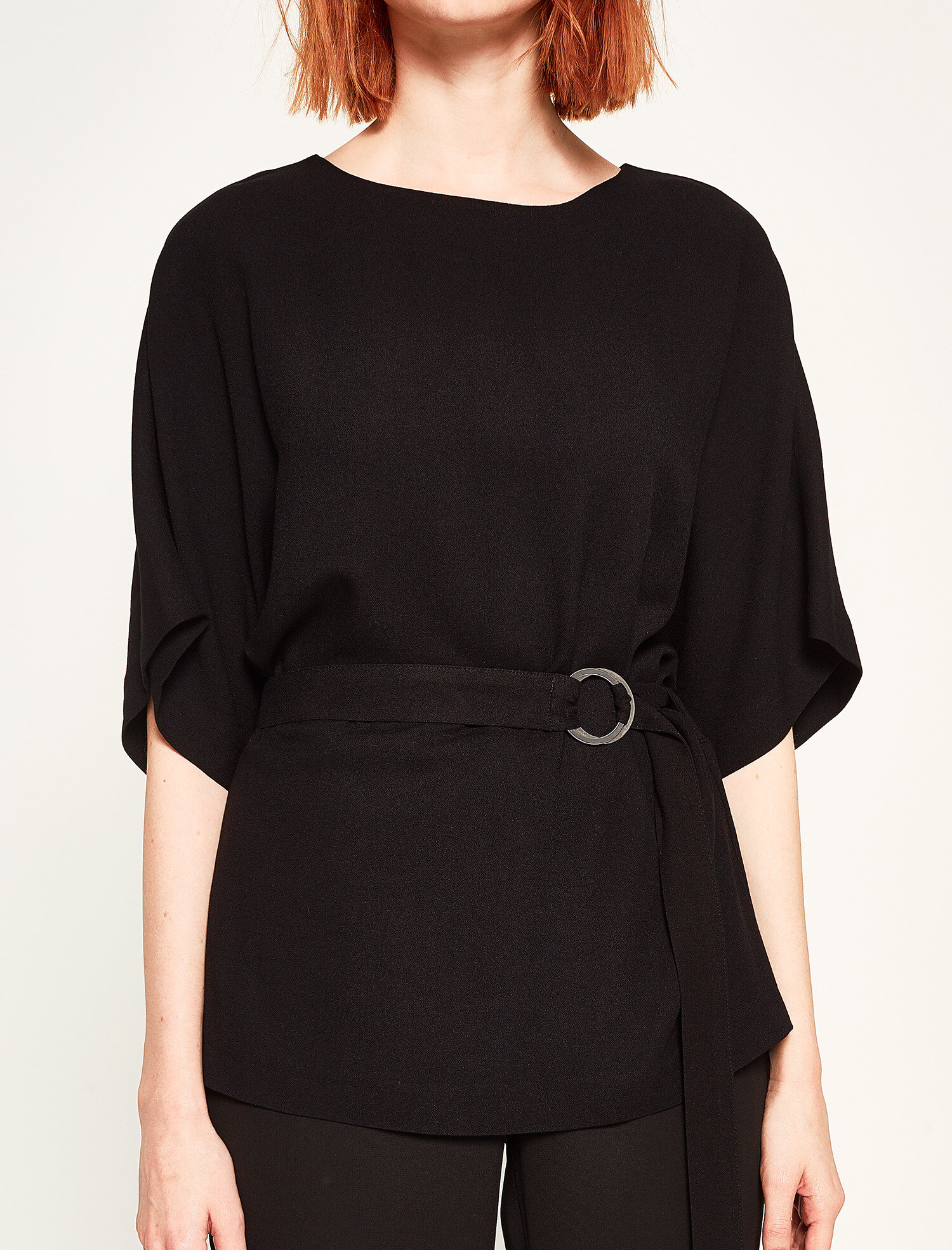   Beli Bağlamalı Bluz