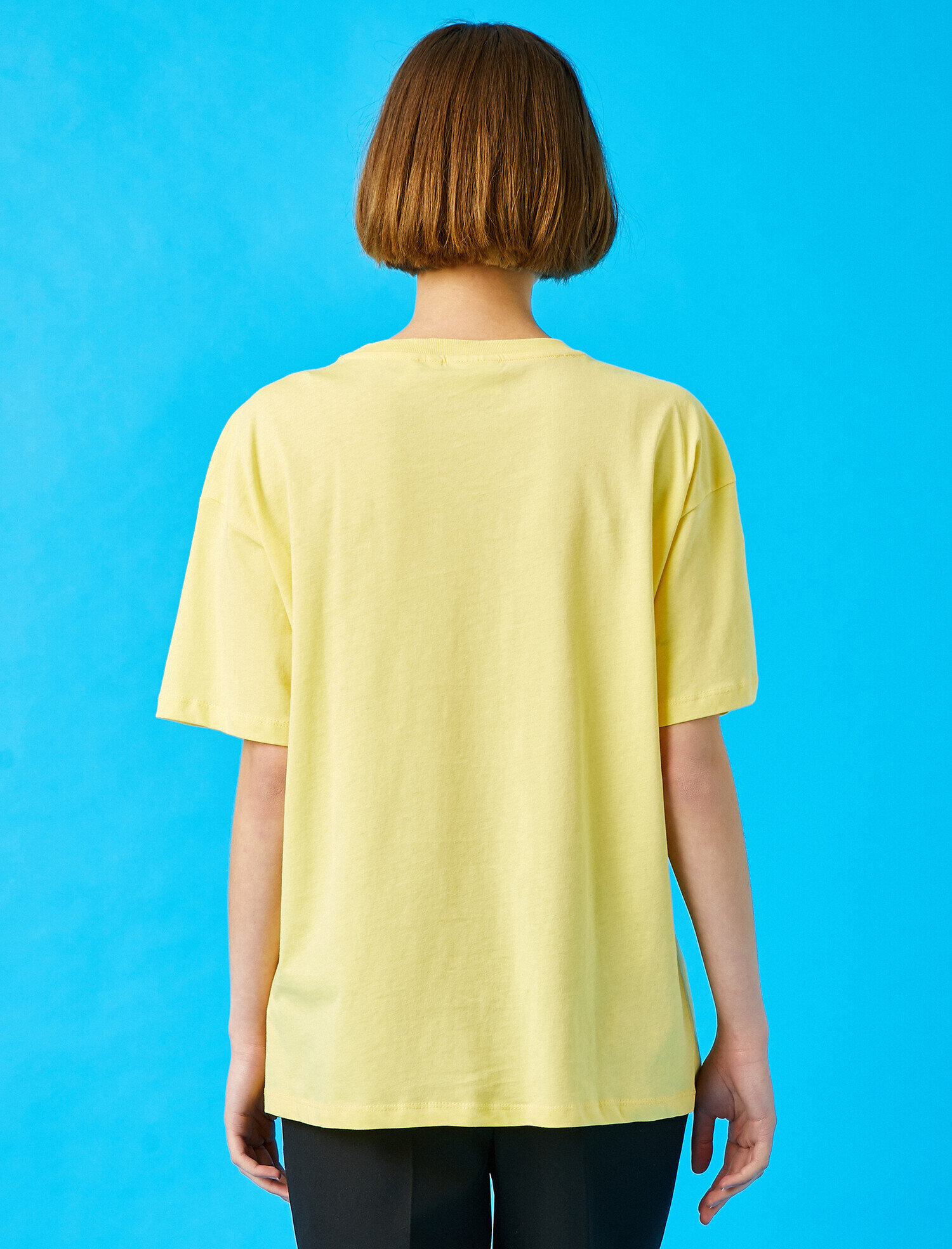   Tweety Tişört Lisanslı Baskılı Pamuklu Oversize