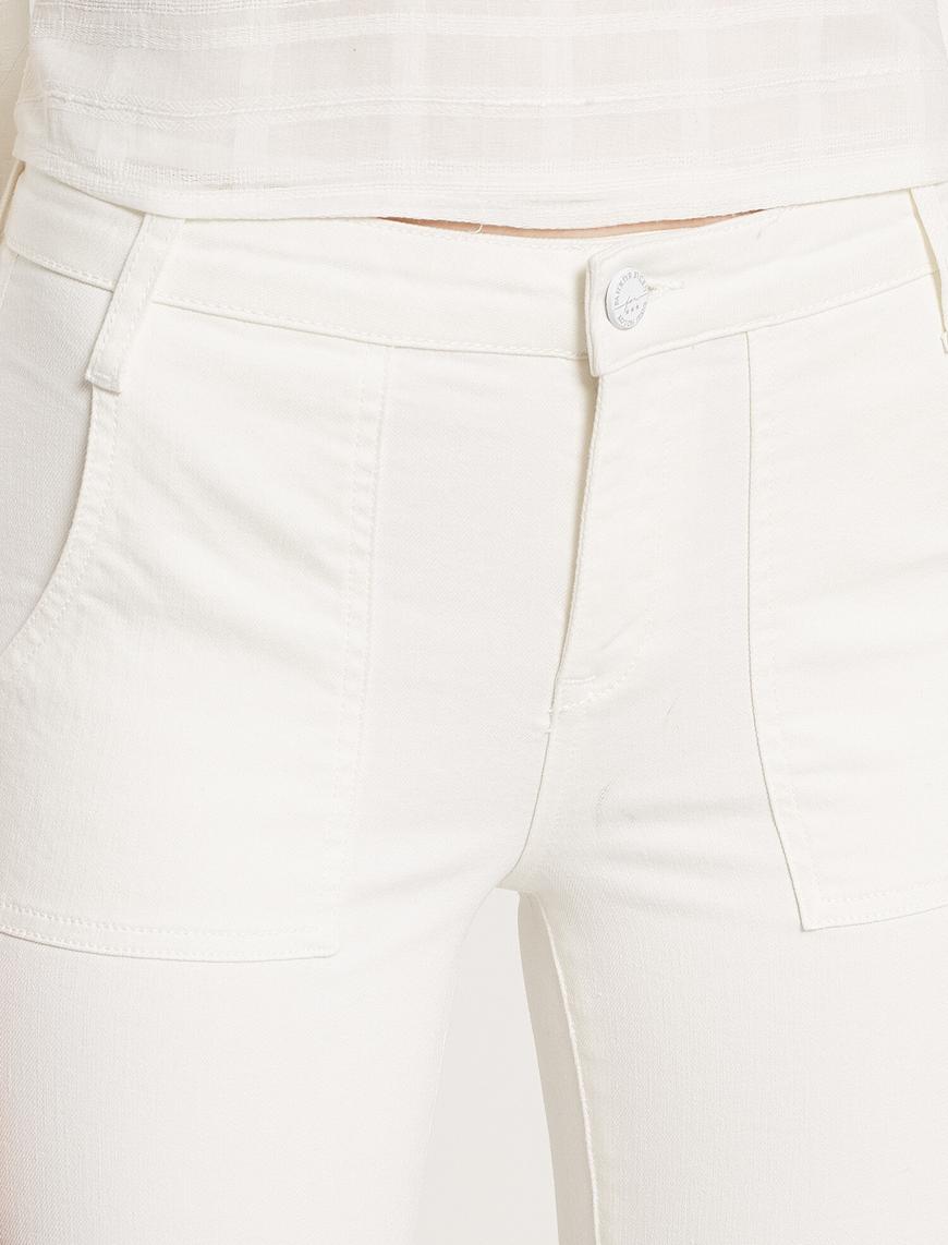   Fahriye Evcen For Koton Jeans Pantolon