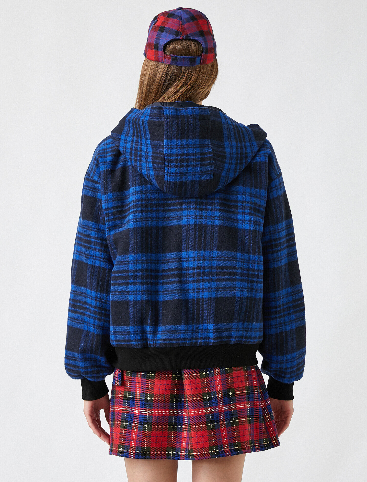   Fermuarlı Kapüşonlu Ceket