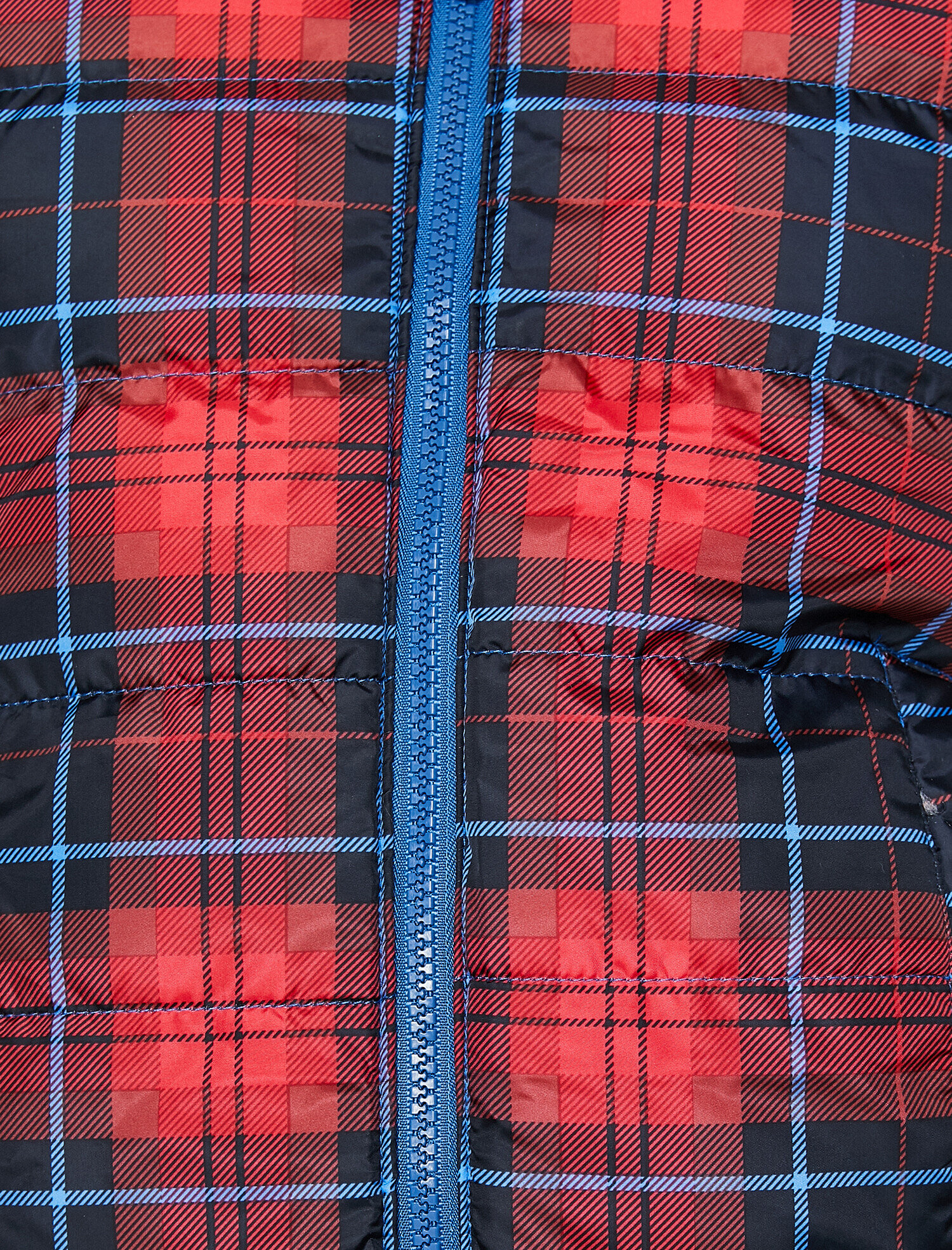   Desenli Şişme Mont