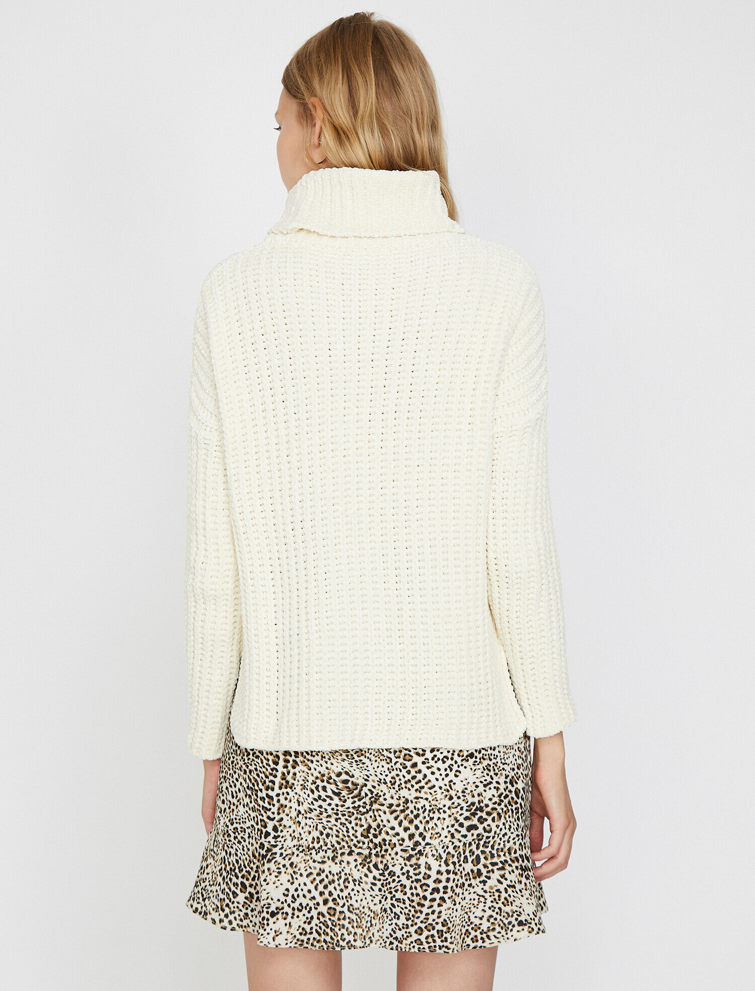   Örgülü Triko Kazak